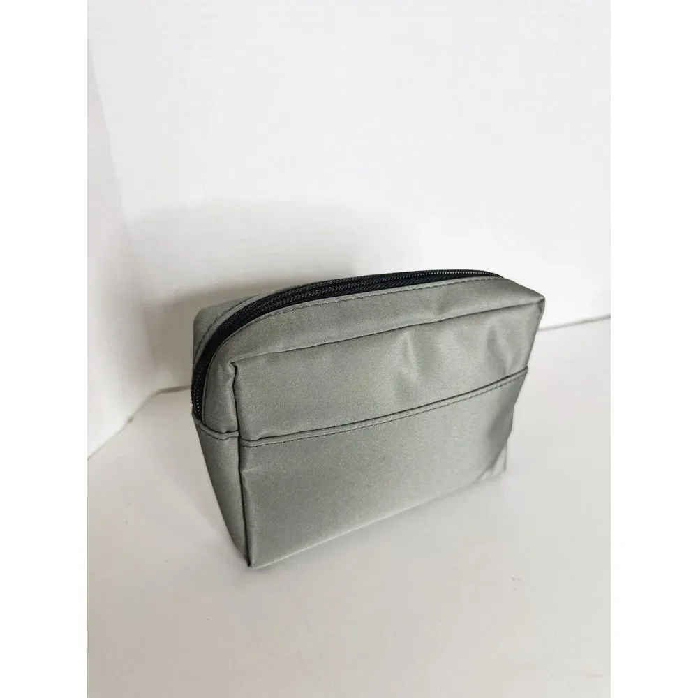 United Airlines Amenity Travel Kit Pouch Bag Mid 2000s, Green, Crabtree & Evelyn